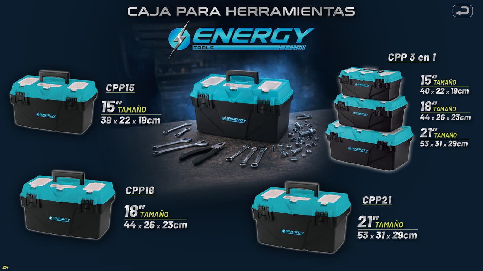 Cajas para Herramientas E