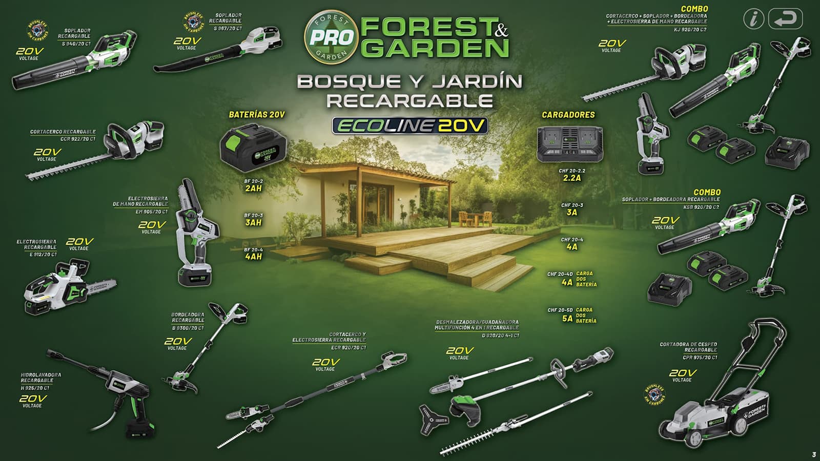 Bosque y Jardin 20v F&G