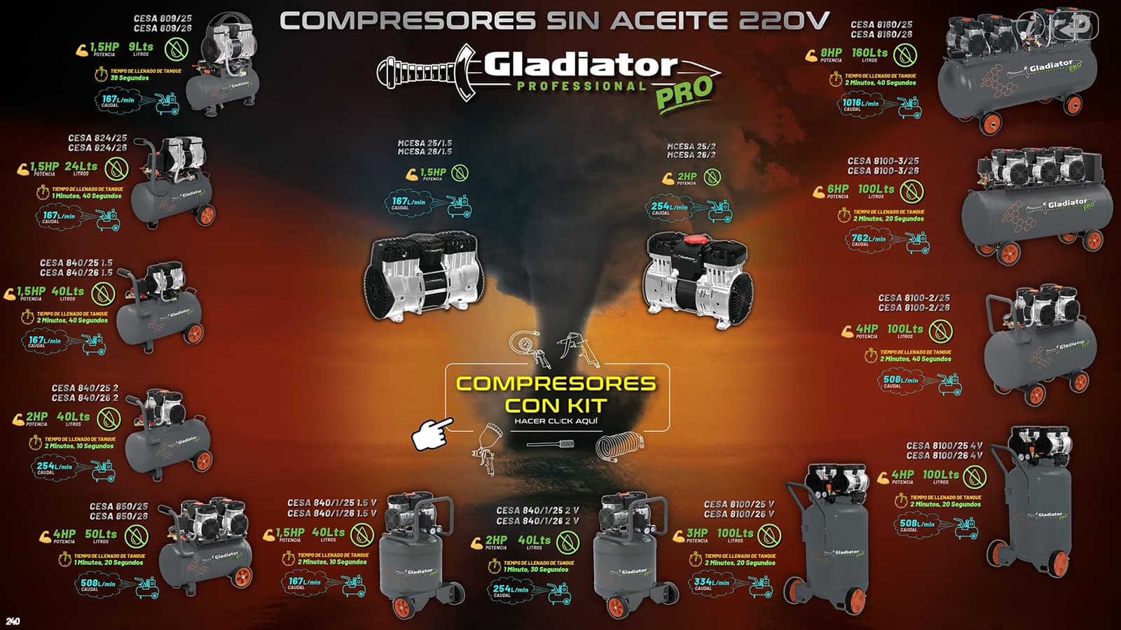 Compresores G 220v