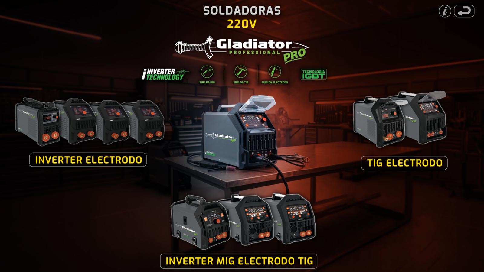Soldadoras G 220v