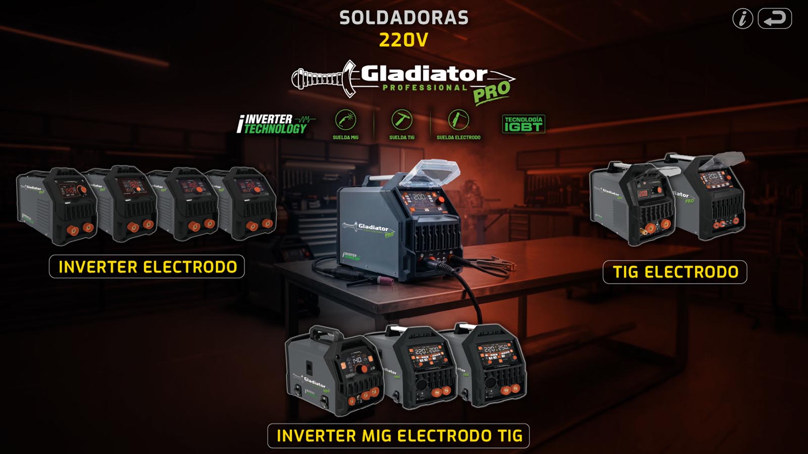 Soldadoras G 220v