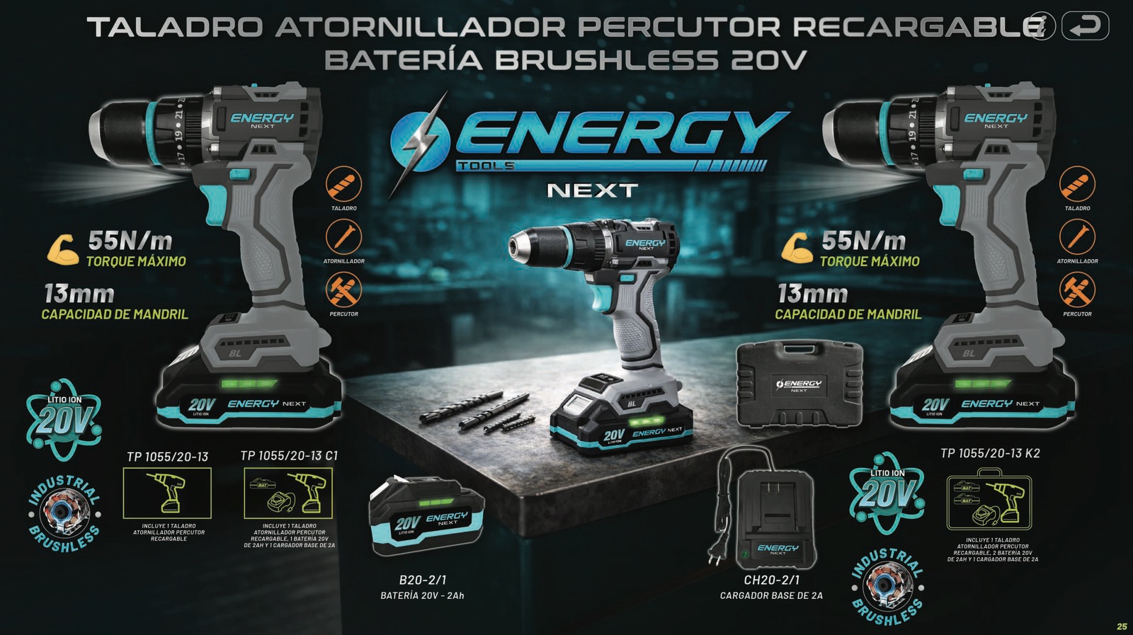 Hta Recargable 20v ENERGY NEXT