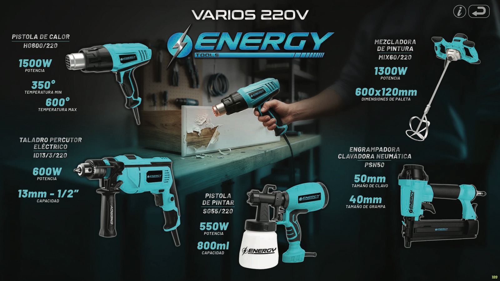 Varios E 220v