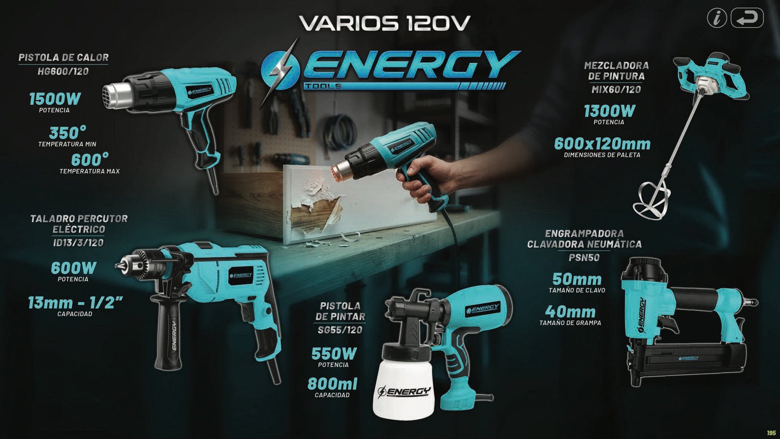 Varios E 120v
