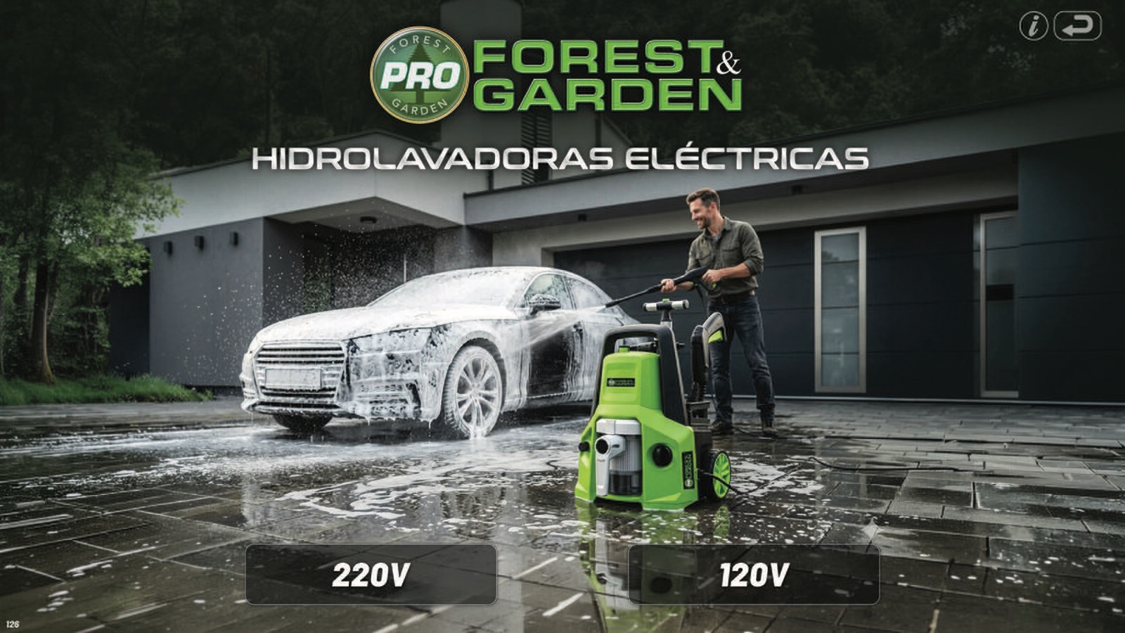 Hidrolavadoras electricas F&G
