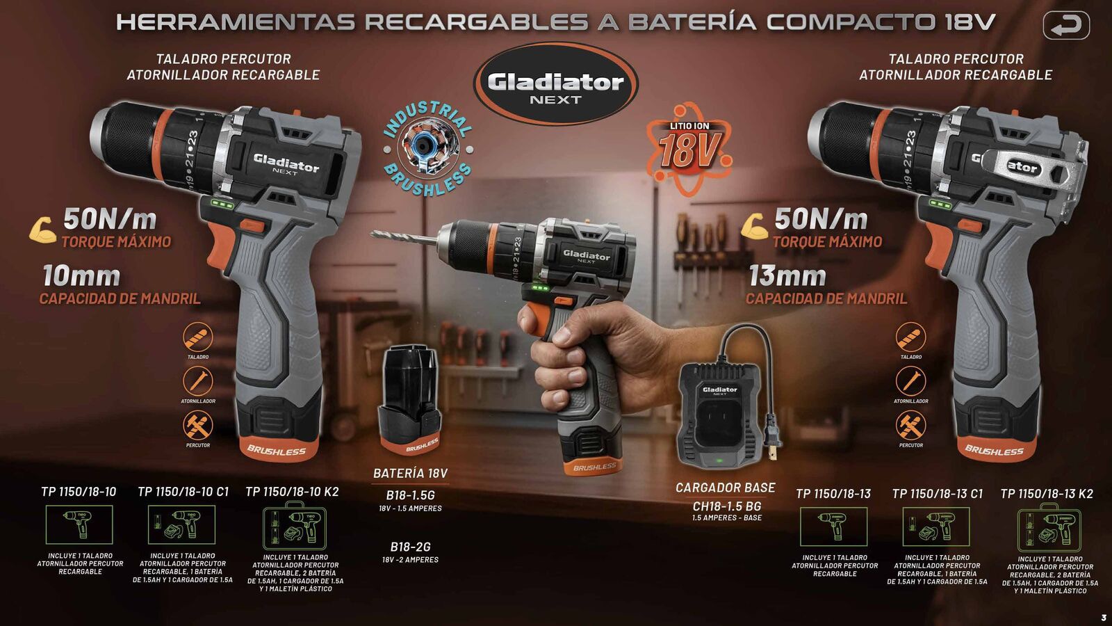 Hta Recargable 18v G