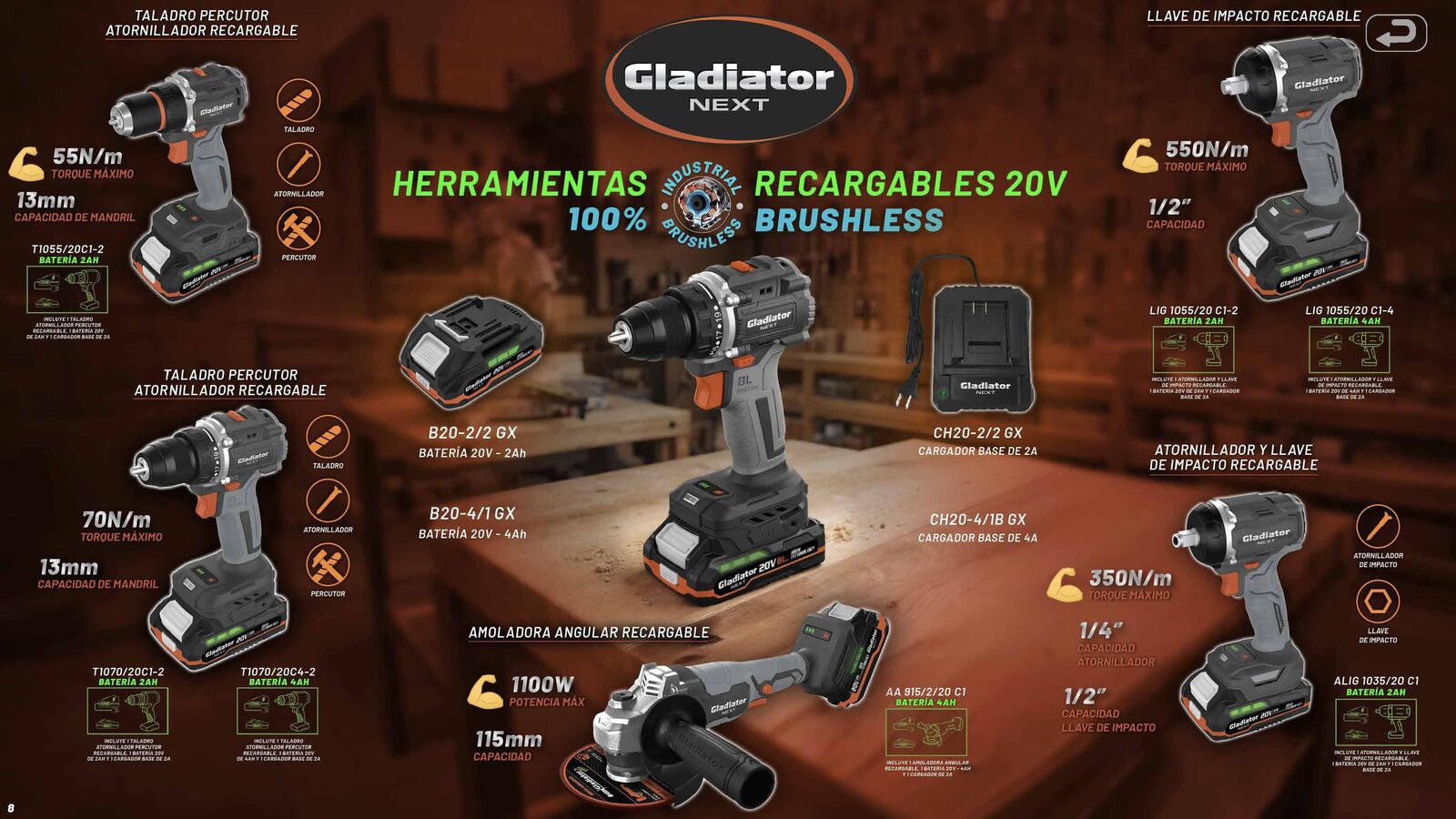 Hta Recargable 20v G