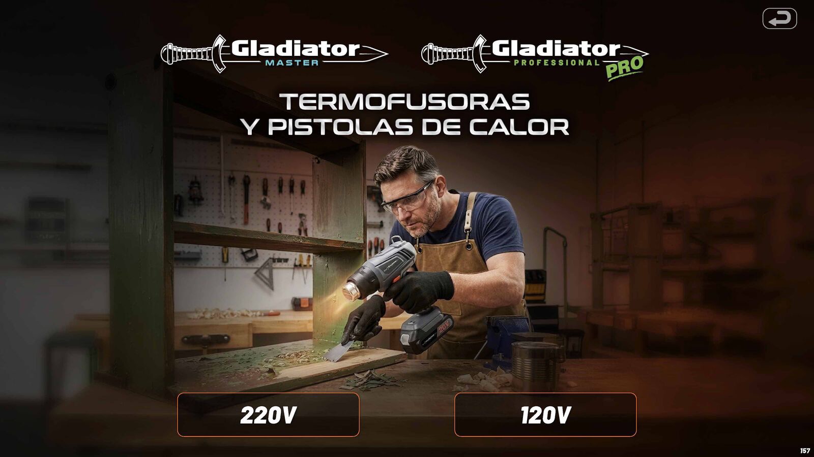 Termofusoras y Pistola de Calor G