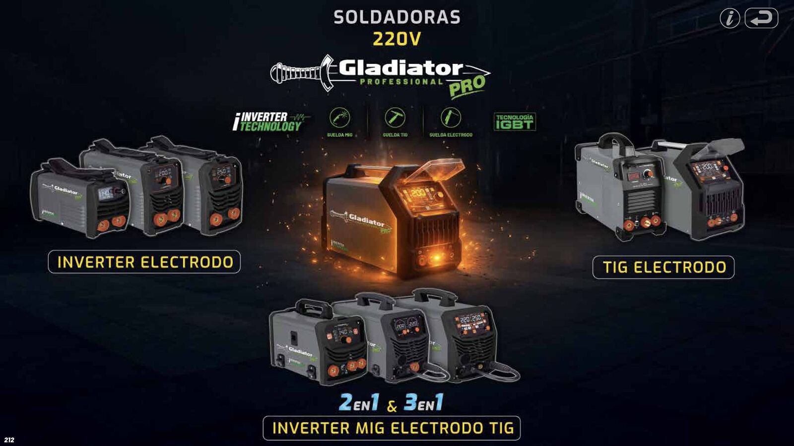Soldadoras G 220v
