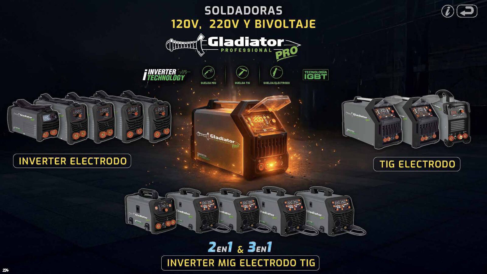 Soldadoras G 120v