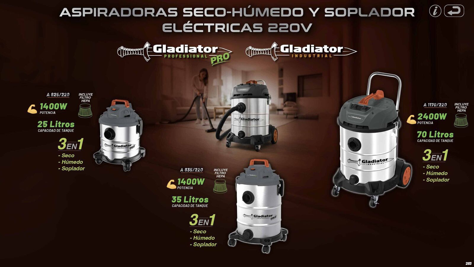 Aspiradoras G 220v