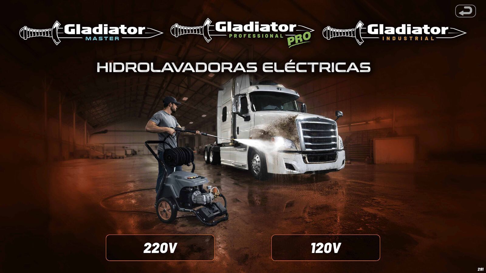 Hidrolavadoras electricas G