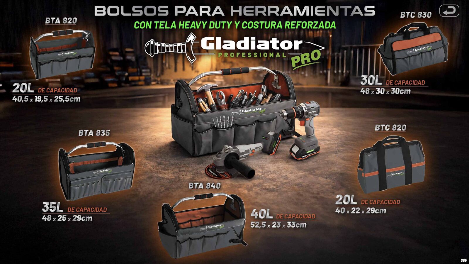 Bolso para herramientas G