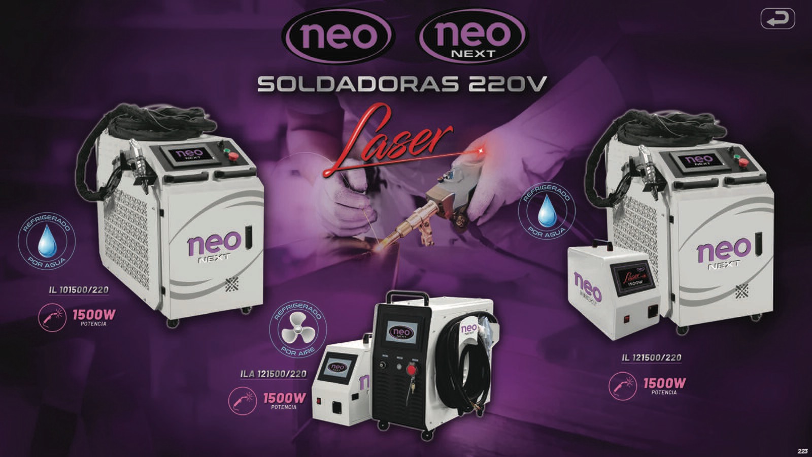 Soldadoras laser N